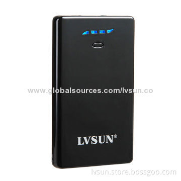 Power Bank for iPhone 5/iPad/Samsung Galaxy and Tablet with Portable and High-capacity Design